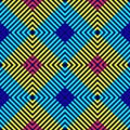 Afro Ankara Pattern Royalty Free Stock Photo