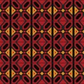 Afro Geometric Ankara Pattern