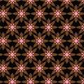 Afro Geometric Ankara Pattern