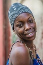 Afro Girl. Portrait of a cuban girl.