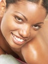 Afroamerican beauty. Royalty Free Stock Photo