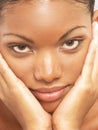 Afroamerican beauty. Royalty Free Stock Photo