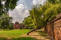 Afsarwala mosque in the Humayun`s tomb complex in New Delhi, India Royalty Free Stock Photo