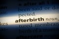 Afterbirth