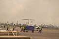 Aftermath Cyclone Idai and Cyclone Kenneth in Mozambique and Zimbabwe, Royalty Free Stock Photo