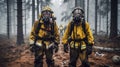 Unwavering Valor: A Glimpse into Firefighters\' Resilience