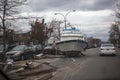 Aftermath hurricane Sandy Royalty Free Stock Photo