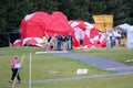 Aftermath of strong winds and a Hot Air Balloon Disaster