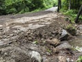 Dirt Road Repair of Culvert