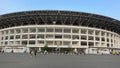 Afternoon atmosphere at the Bung Karno Main Stadium (GBK) Royalty Free Stock Photo