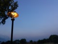 Afternoon garden lamp