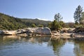 Afternoon on Lake Hemet Royalty Free Stock Photo