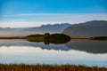 Afternoon at Lake Thveit, Iceland Royalty Free Stock Photo