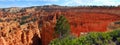 Bryce Canyon National Park, Utah, Desert Landscape Panorama of Wall Street and Silent City, Southwest, USA Royalty Free Stock Photo