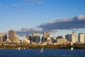 Afternoon Sailing in Boston, Massachusetts Royalty Free Stock Photo