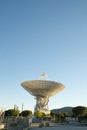 Afternoon scene of Madrid Deep Space comunication complex. It is part of NASA`s Deep Space Network managed by the Jet Propulsion Royalty Free Stock Photo