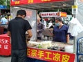 Shenzhen, China: Street food stalls and fruit stalls are allowed to sell because of the epidemic