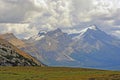 Afternoon storm clouds over the Mountains