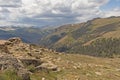 Afternoon Storm Coming in Over the HIgh Mountains