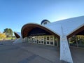 Afternoon sunny view of the J. Lawrence Walkup Skydome Royalty Free Stock Photo