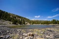 Afternoon sunny view of the Stella Lake