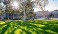 Afternoon sunny view of the USC Alumni Park