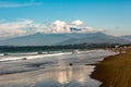 Afternoon beach view