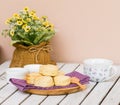 Afternoon tea set Royalty Free Stock Photo