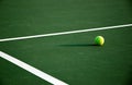 Afternoon Tennis Royalty Free Stock Photo