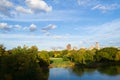 Afternoon on top of the Belvedere castle Royalty Free Stock Photo