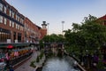 Afternoon view of the Bricktown