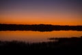 Sunset at Coba Lagoon Lake, Mexico