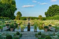 Afternoon view of the famous Princess Diana Memorial Garden