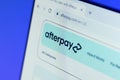 Afterpay company logo Royalty Free Stock Photo