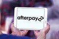 Afterpay company logo Royalty Free Stock Photo