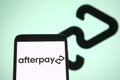Afterpay logo Royalty Free Stock Photo
