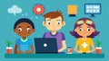 An afterschool program where children from underprivileged communities are given the opportunity to learn coding and