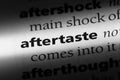 aftertaste