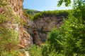 Afurja waterfall in Quba area, Azebaijan Royalty Free Stock Photo