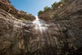 Afurja waterfall in Quba area, Azebaijan Royalty Free Stock Photo