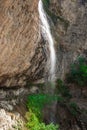 Afurja waterfall in Quba area, Azebaijan Royalty Free Stock Photo