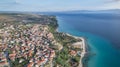 Afytos village. Kassandra of Halkidiki, Greece Royalty Free Stock Photo