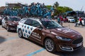 AG2R La Mondiale team cars