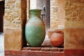 Agadir medina vase Royalty Free Stock Photo