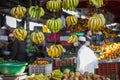 AGADIR, MOROCCO - DECEMBER 15, 2017 :Souk El Had, in the centre