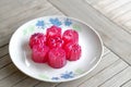 Agar agar Jelly dessert