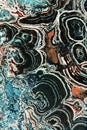 Agate motley close up Royalty Free Stock Photo