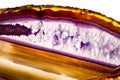 Agate- beautiful, colorful slices