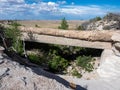 Agate Bridge in Petrified Forest National Park Royalty Free Stock Photo