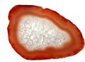 Agate geode geological crystals Royalty Free Stock Photo